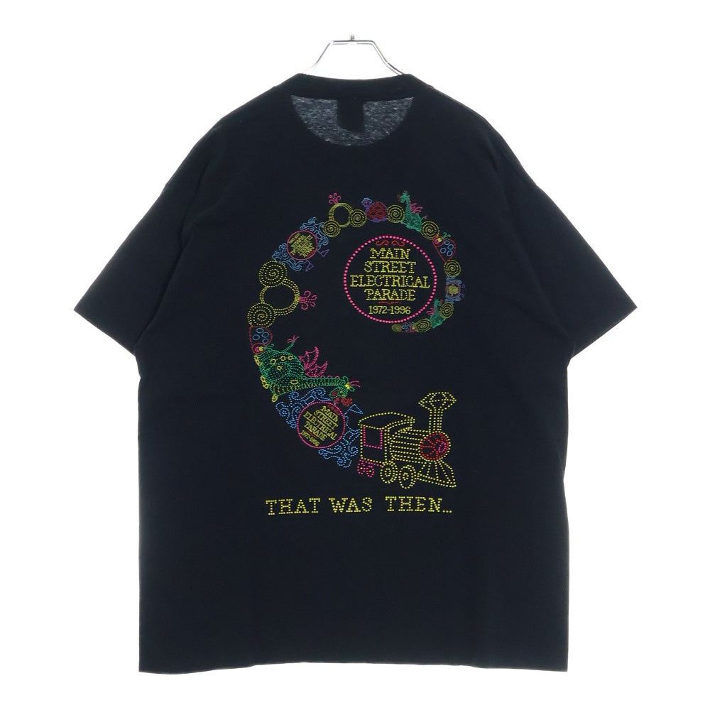 VINTAGE(ヴィンテージ) 90s DISNEY LIGHT MAGIC TEE ディズニー エレクトリカルパレード 両面プリント半袖Tシャツ カットソー ブラック