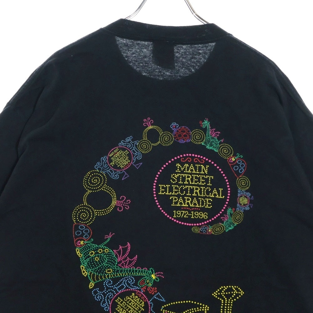 VINTAGE(ヴィンテージ) 90s DISNEY LIGHT MAGIC TEE ディズニー エレクトリカルパレード 両面プリント半袖Tシャツ カットソー ブラック