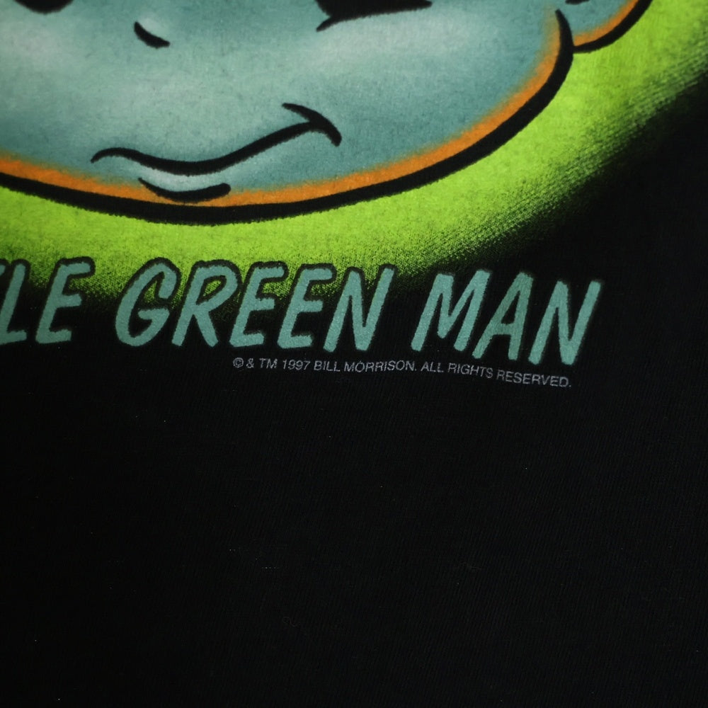 VINTAGE(ヴィンテージ) 90-00s Roswell TEE フロントプリント半袖Tシャツ カットソー ブラック