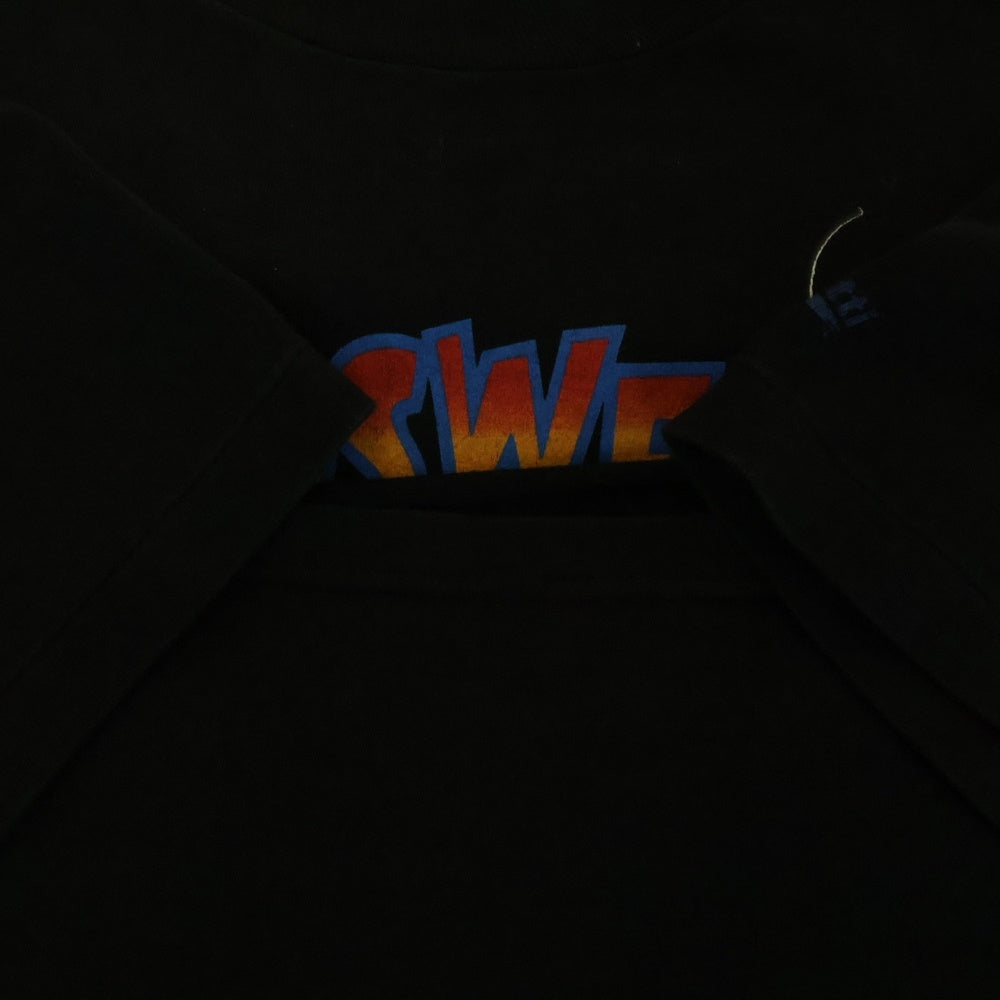 VINTAGE(ヴィンテージ) 90-00s Roswell TEE フロントプリント半袖Tシャツ カットソー ブラック