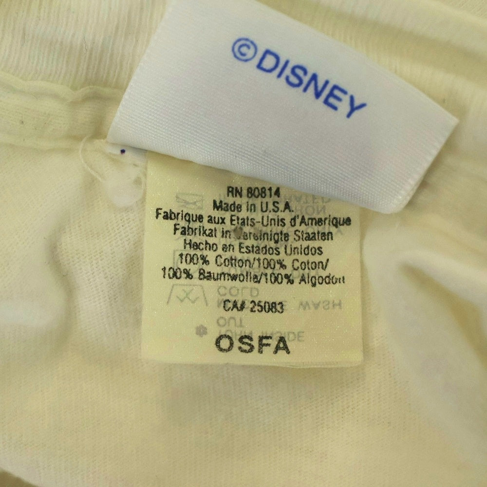 VINTAGE(ヴィンテージ) 90s Disney PINOCCHIO ディズニー ピノキオ フロントプリン 半袖Tシャツ カットソー ホワイト