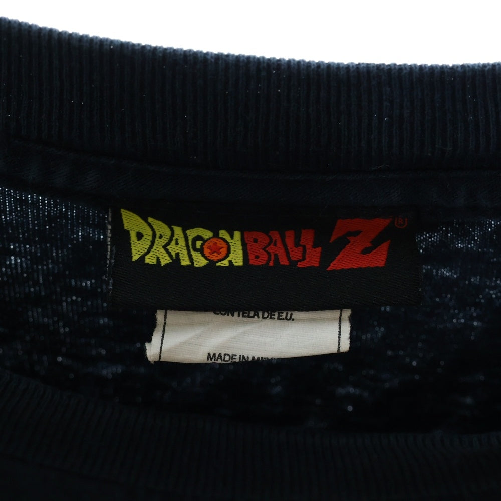 VINTAGE(ヴィンテージ) 00s Dragon Ball Z 悟空 ベジータ フロント プリント Tシャツ 半袖カットソー ブラック