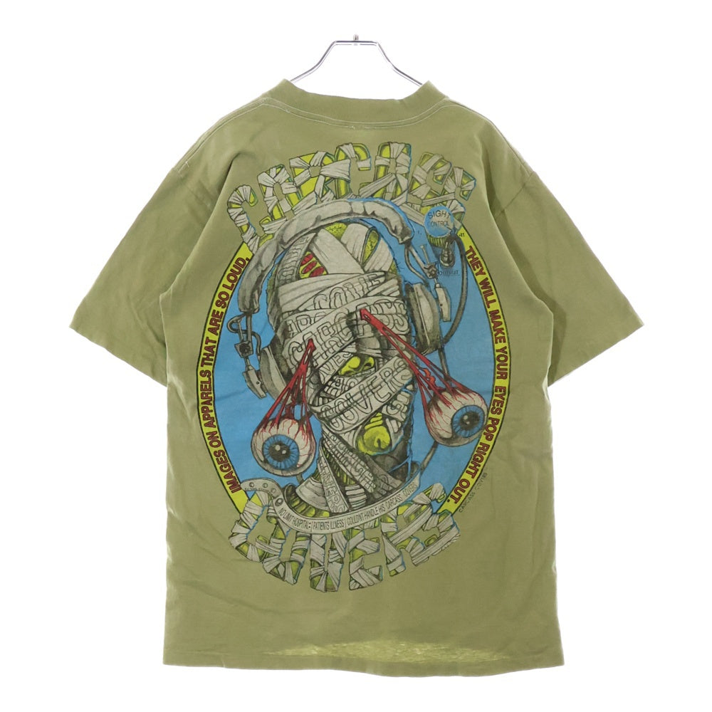VINTAGE(ヴィンテージ) 90s CARCASS COVERS カーカス カバーズ 両面プリント Tシャツ 半袖カットソー グリーン