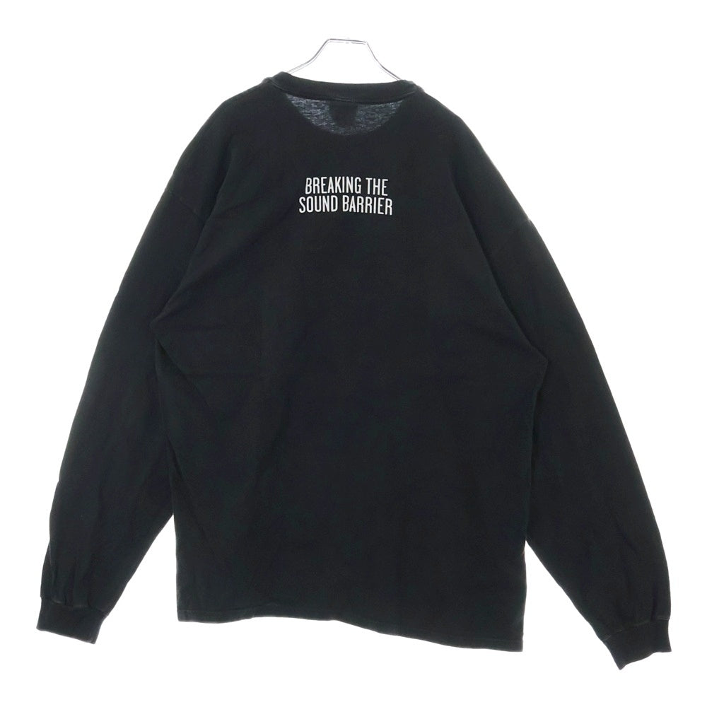 VINTAGE(ヴィンテージ) 90~00s BOSE BREAKING THE SOUND BARRIER L/S ボーズ 企業 長袖Tシャツ カットソー ブラック