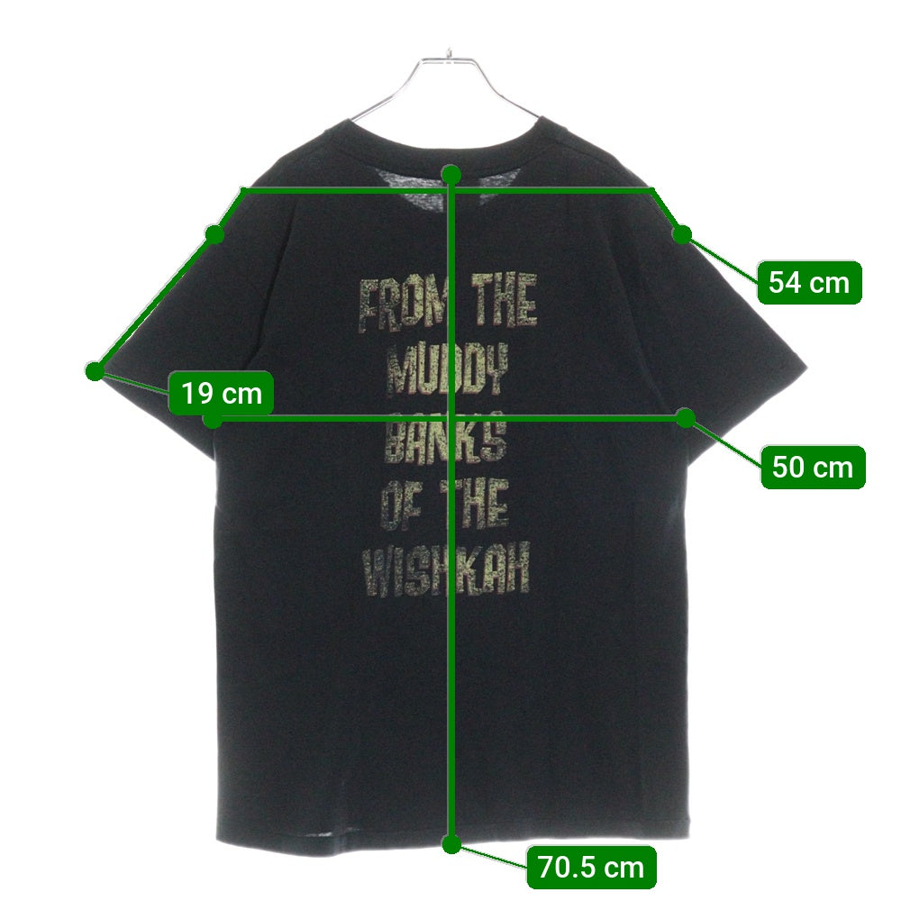 VINTAGE(ヴィンテージ) 90s NIRVANA FROM THE MUDDY BANKS OF THE WISHKAH ニルヴァーナ フロム ザ マディ バンクス オブ ウィシュカー1996 半袖Tシャツ カットソー ブラック
