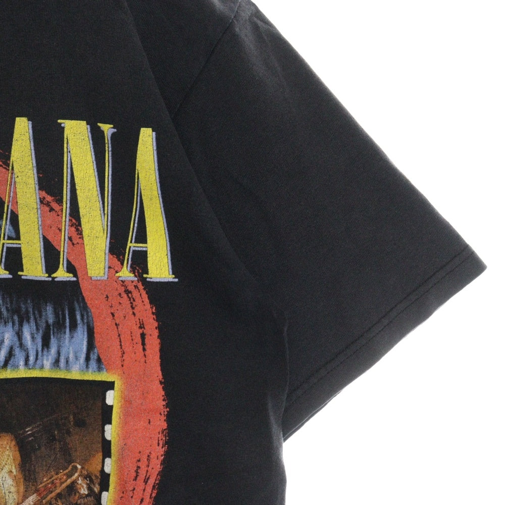 VINTAGE(ヴィンテージ) 00s NIRVANA PHOTO ニルヴァーナ フォト Tシャツ 半袖カットソー ブラック