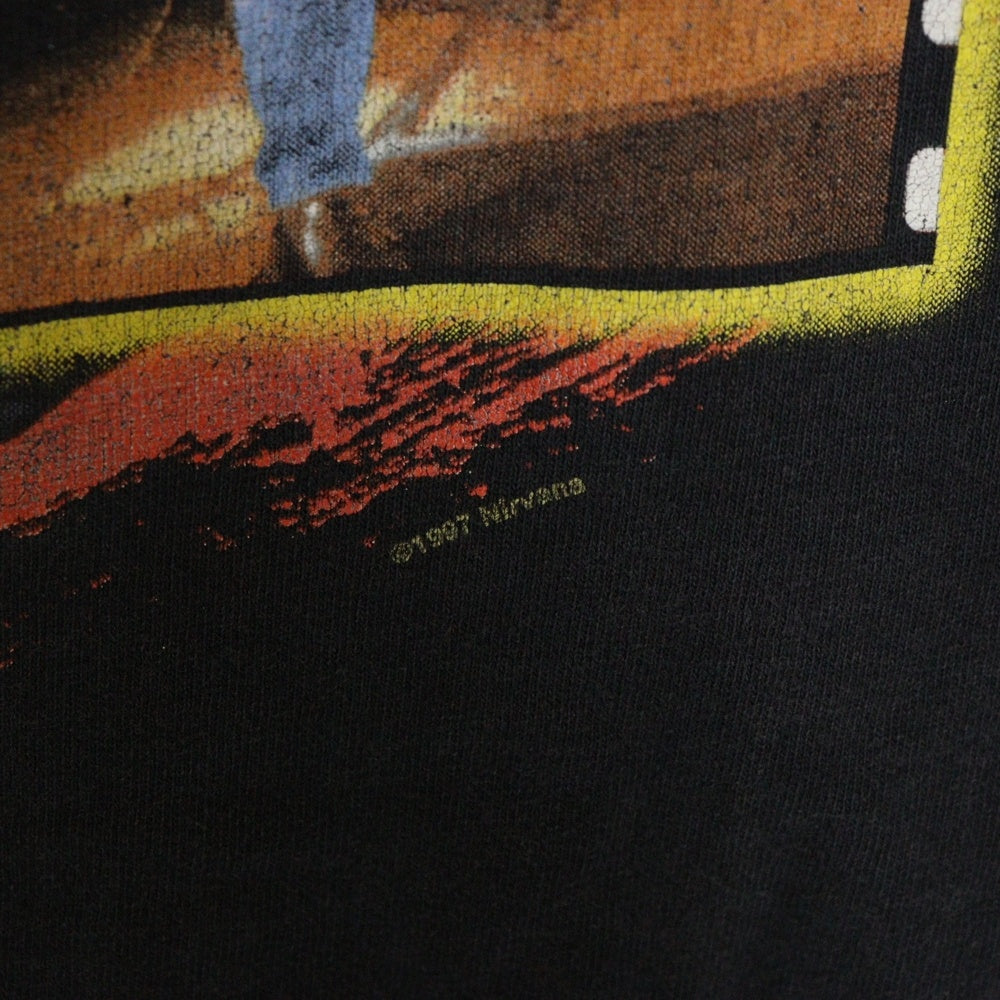 VINTAGE(ヴィンテージ) 00s NIRVANA PHOTO ニルヴァーナ フォト Tシャツ 半袖カットソー ブラック