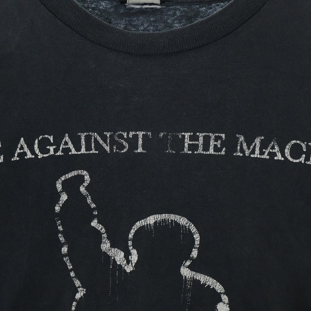 VINTAGE(ヴィンテージ) 00s RAGE AGAINST THE MACHINE THE BATTLE OF LOSANGELES 半袖Tシャツ カットソー ブラック