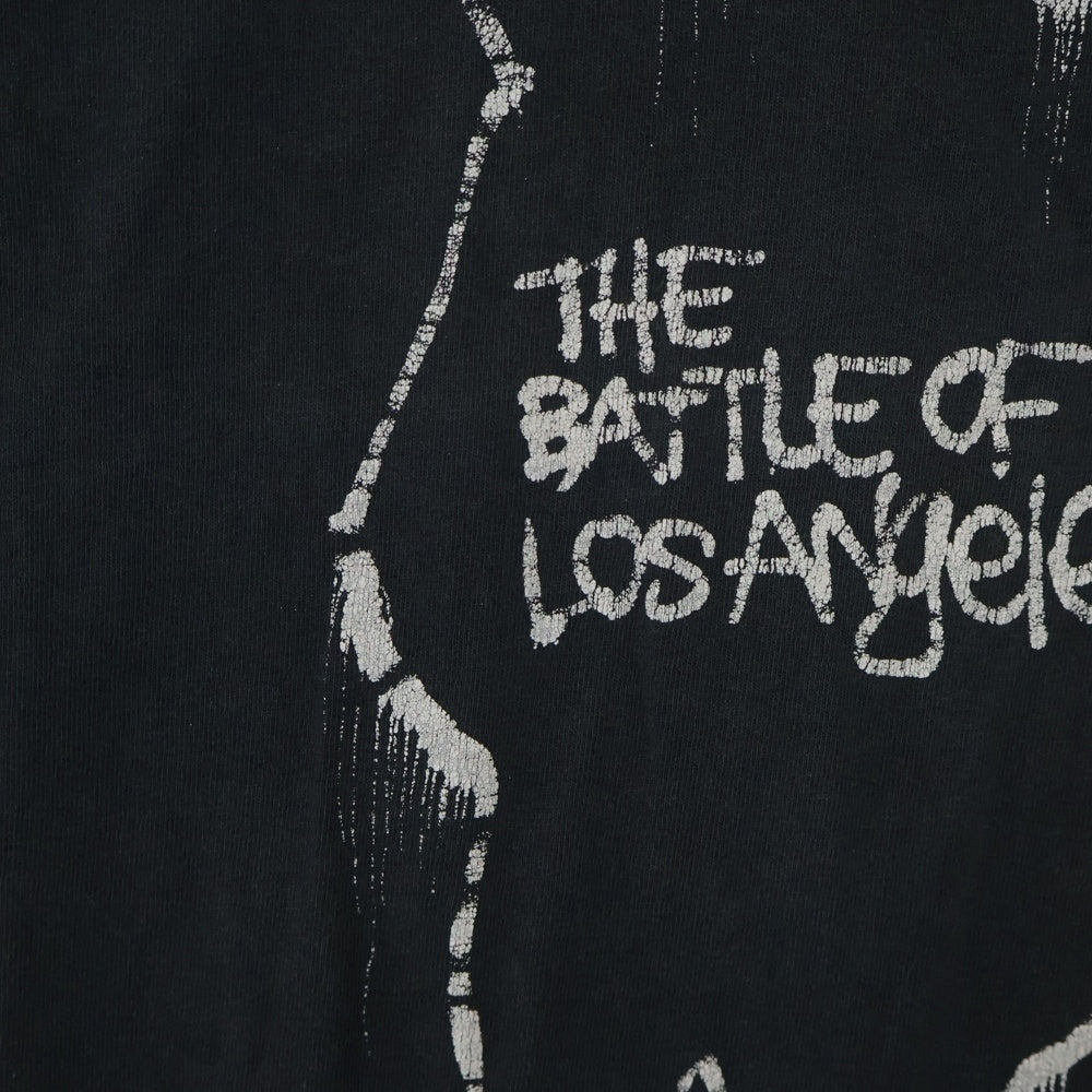 VINTAGE(ヴィンテージ) 00s RAGE AGAINST THE MACHINE THE BATTLE OF LOSANGELES 半袖Tシャツ カットソー ブラック