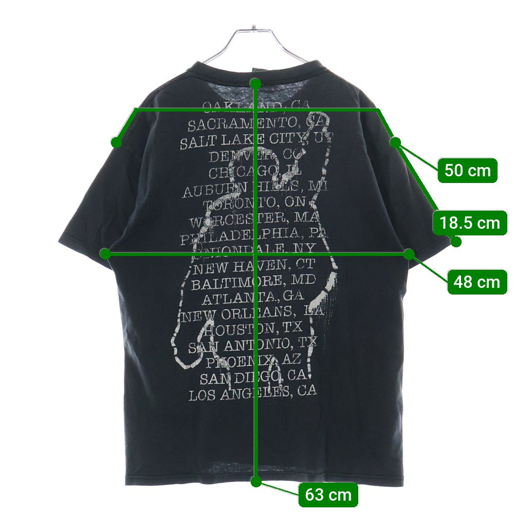 VINTAGE(ヴィンテージ) 00s RAGE AGAINST THE MACHINE THE BATTLE OF LOSANGELES 半袖Tシャツ カットソー ブラック
