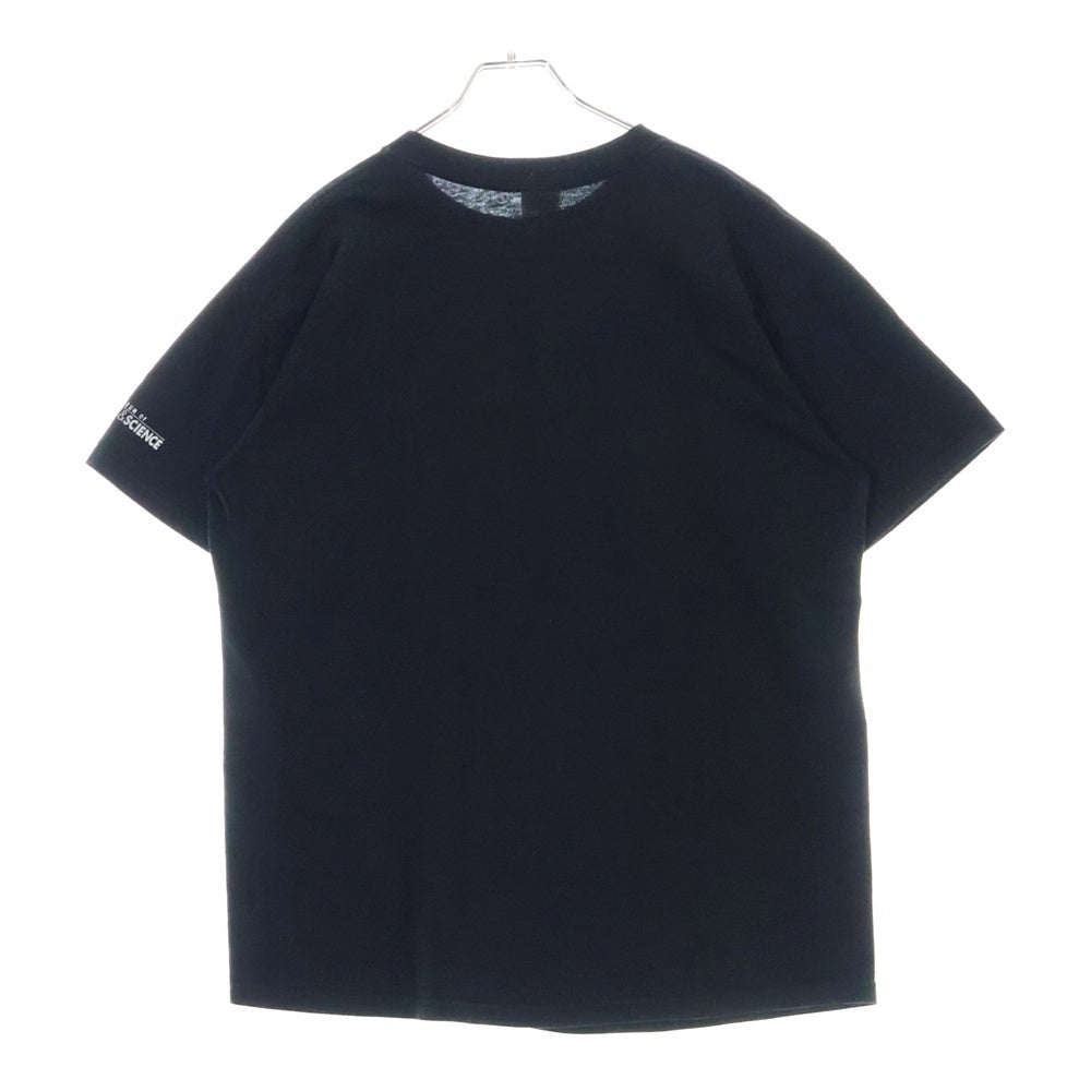 VINTAGE(ヴィンテージ) 00s BRAIN ブレイン フロント プリント Tシャツ 半袖カットソー ブラック