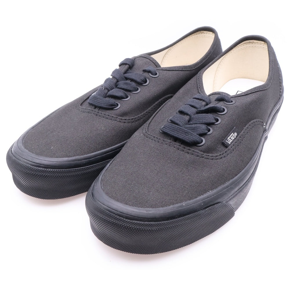 VANS(ヴァンズ) AUTHENTIC BLACK オーセンティック キャンバス スリッポン ローカットスニーカー 721278 オールブラック