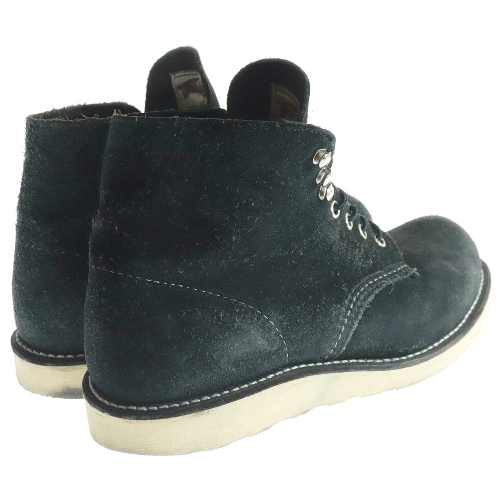 RED WING(レッド ウイング) 6-inch Classic Round 6インチ クラシックラウンド 8174 スエード ブーツ ブラック
