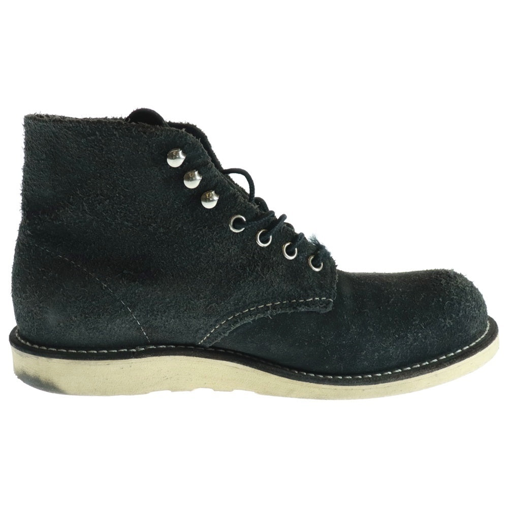 RED WING(レッド ウイング) 6-inch Classic Round 6インチ クラシックラウンド 8174 スエード ブーツ ブラック