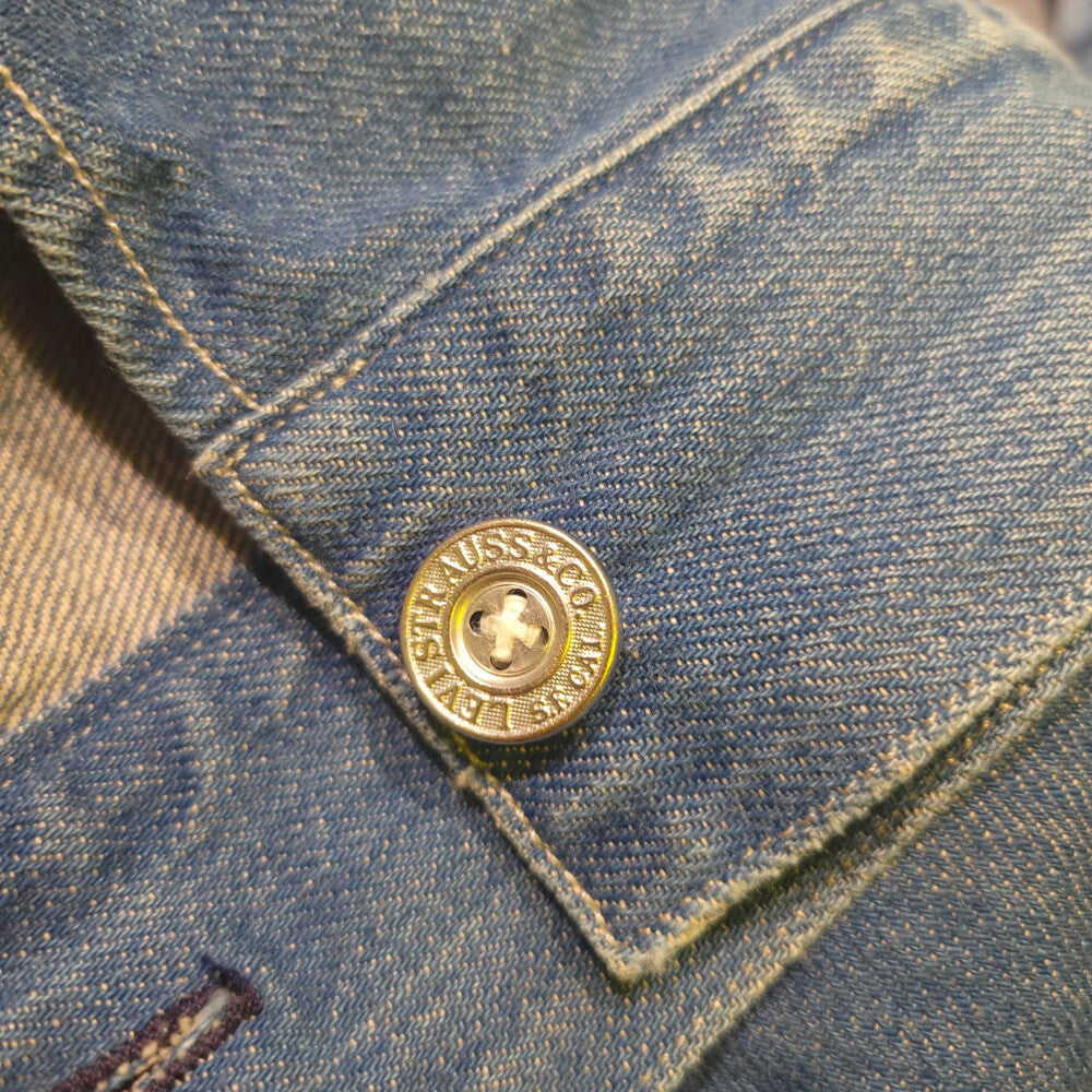 Levi's VINTAGE CLOTHING(リーバイス ビンテージ クロージング) LVC プリーツブラウス デニムジャケット 1879 モデル インディゴ A4395-0001