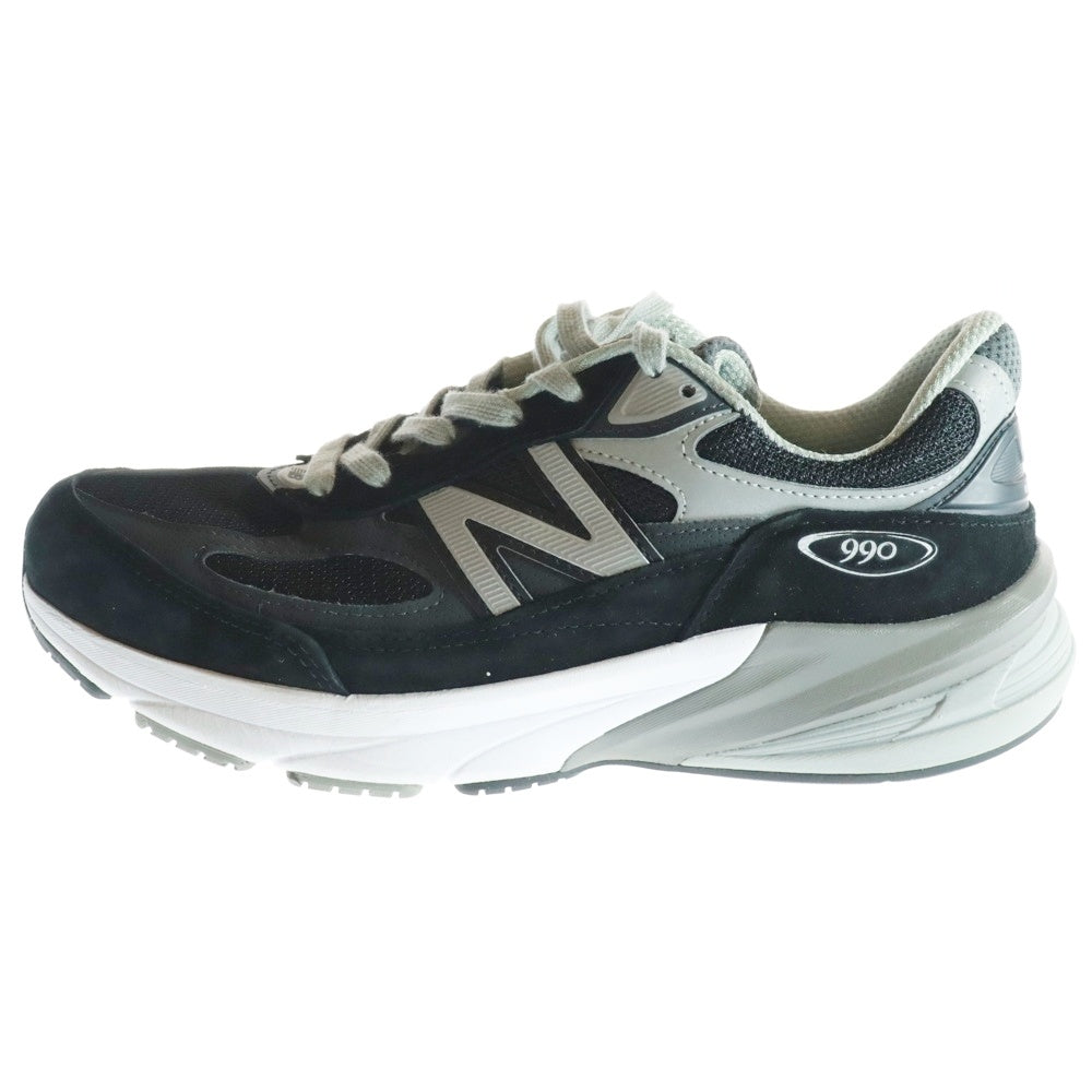 New Balance(ニューバランス) 990V6 FUELCELL USA製 フューエルセル ローカットスニーカー ブラック M990BK6