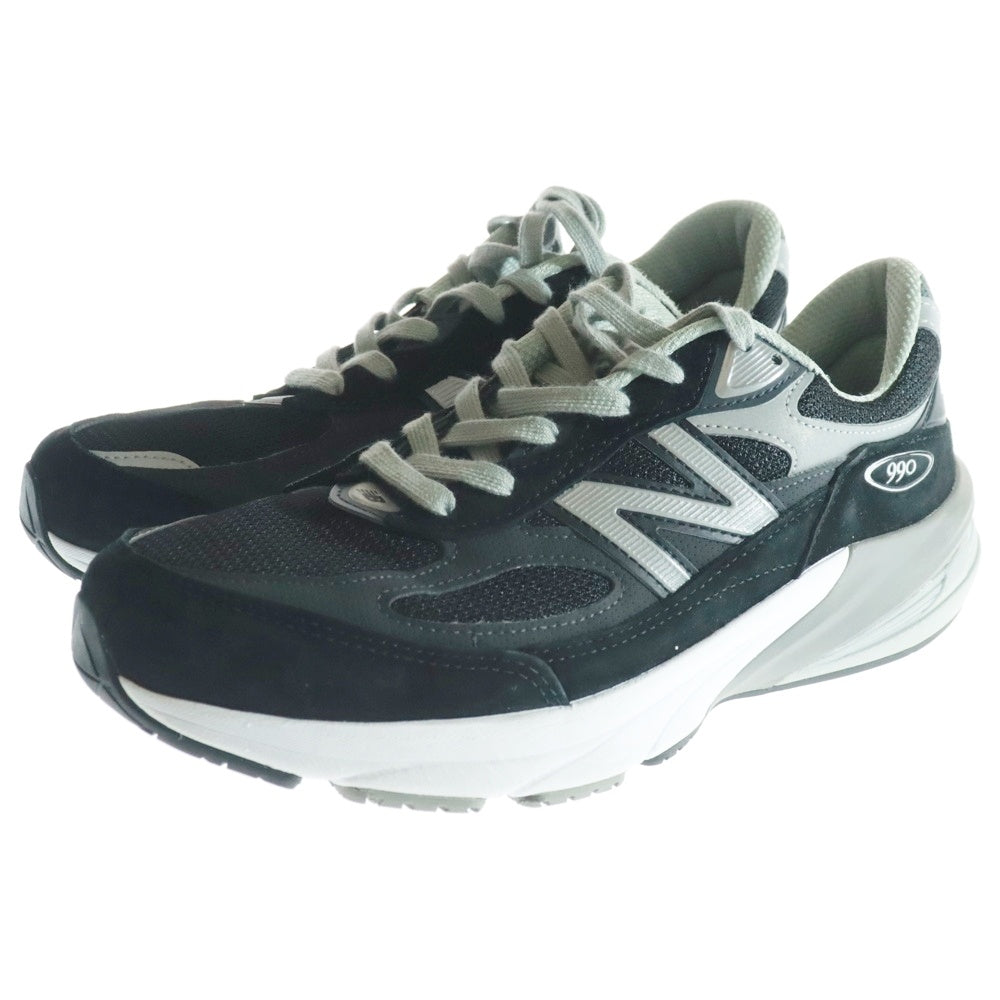 New Balance(ニューバランス) 990V6 FUELCELL USA製 フューエルセル ローカットスニーカー ブラック M990BK6