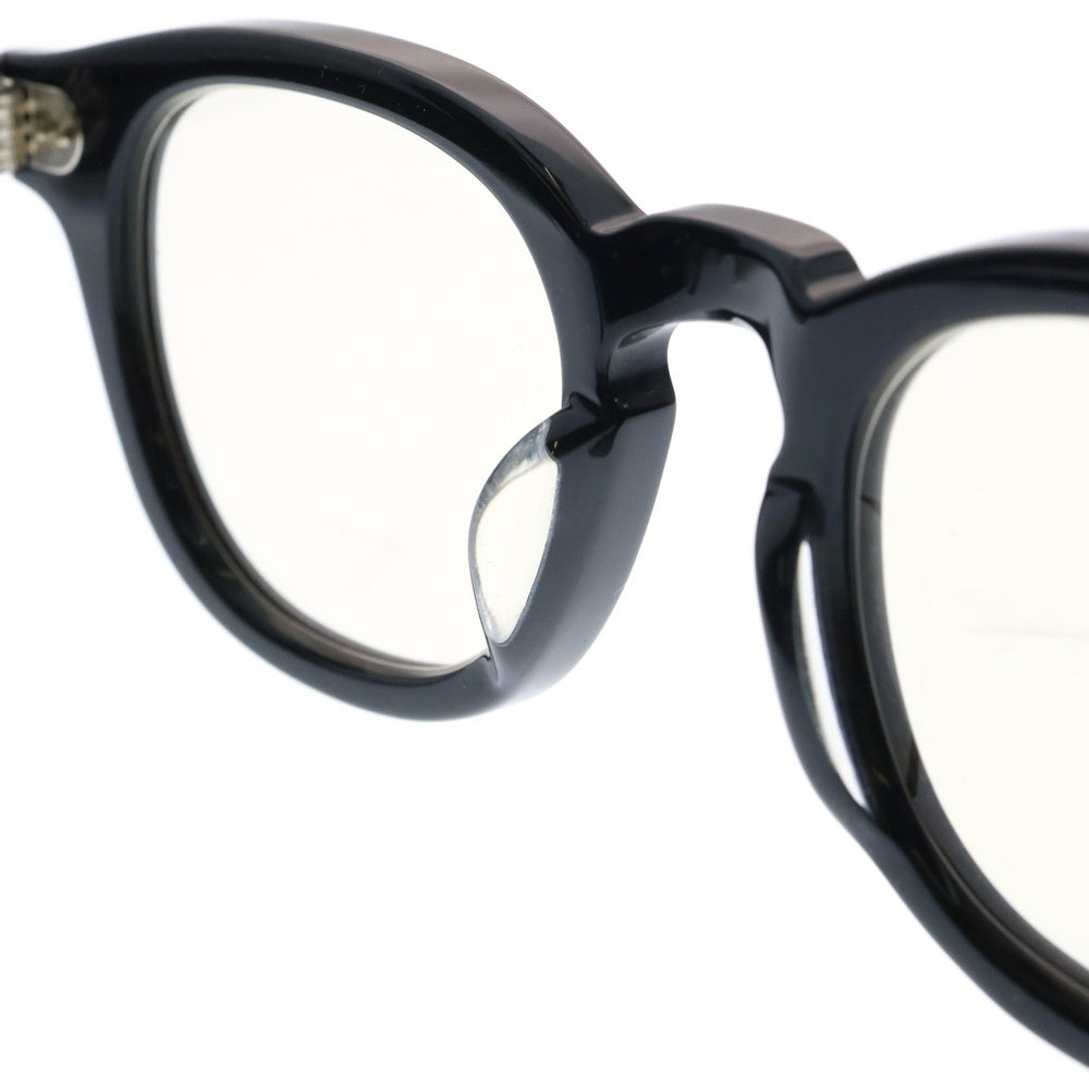 JULIUS TART OPTICAL(ジュリアス タートオプティカル) ウェリントン アイウェア メガネ サングラス 復刻ARNEL PL-102A AR 46/22 BLACK
