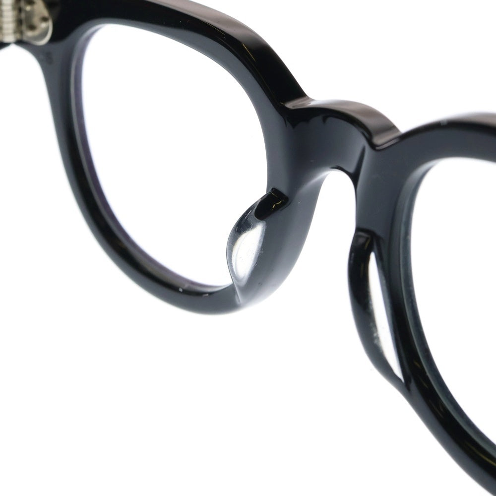 JULIUS TART OPTICAL(ジュリアス タートオプティカル) ウェリントン アイウェア メガネ サングラス PL-005A FDR 46/22 BLACK