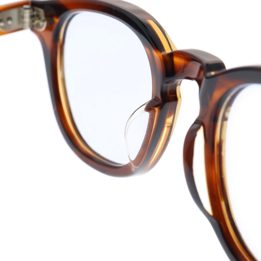JULIUS TART OPTICAL(ジュリアス タートオプティカル) ウェリントン アイウェア メガネ サングラス 復刻ARNEL PL-002M AR 46/24 Demi Amber