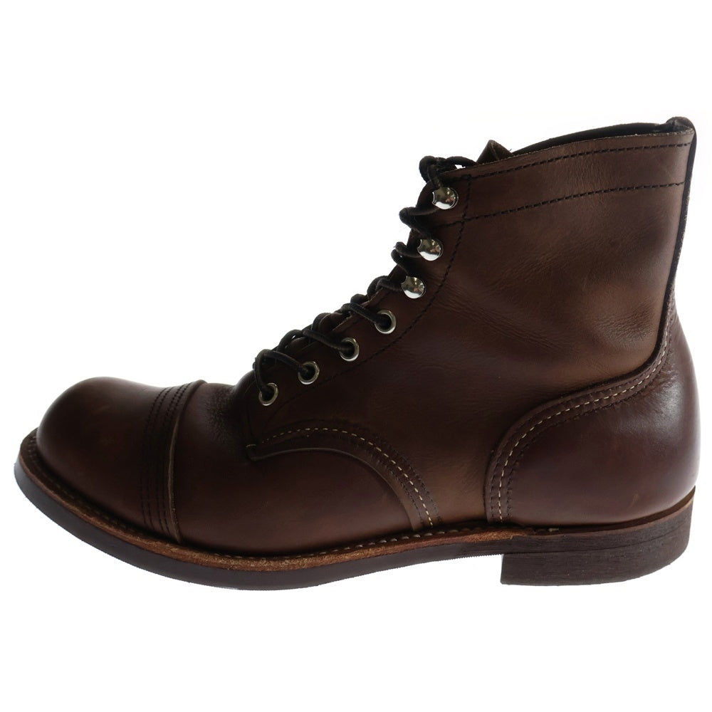 RED WING(レッド ウイング) Iron Ranger 8111 アイアンレンジャー レザー レースアップ ブーツ ブラウン