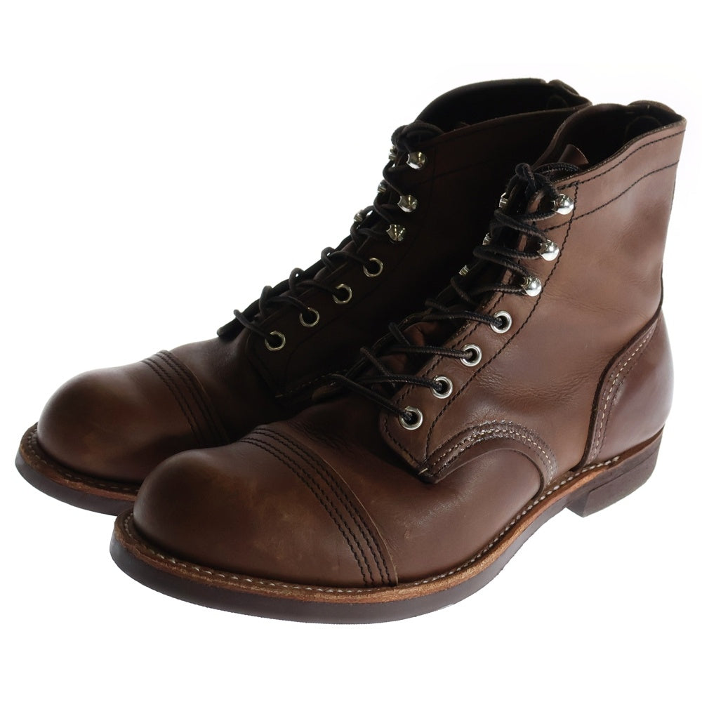RED WING(レッド ウイング) Iron Ranger 8111 アイアンレンジャー レザー レースアップ ブーツ ブラウン
