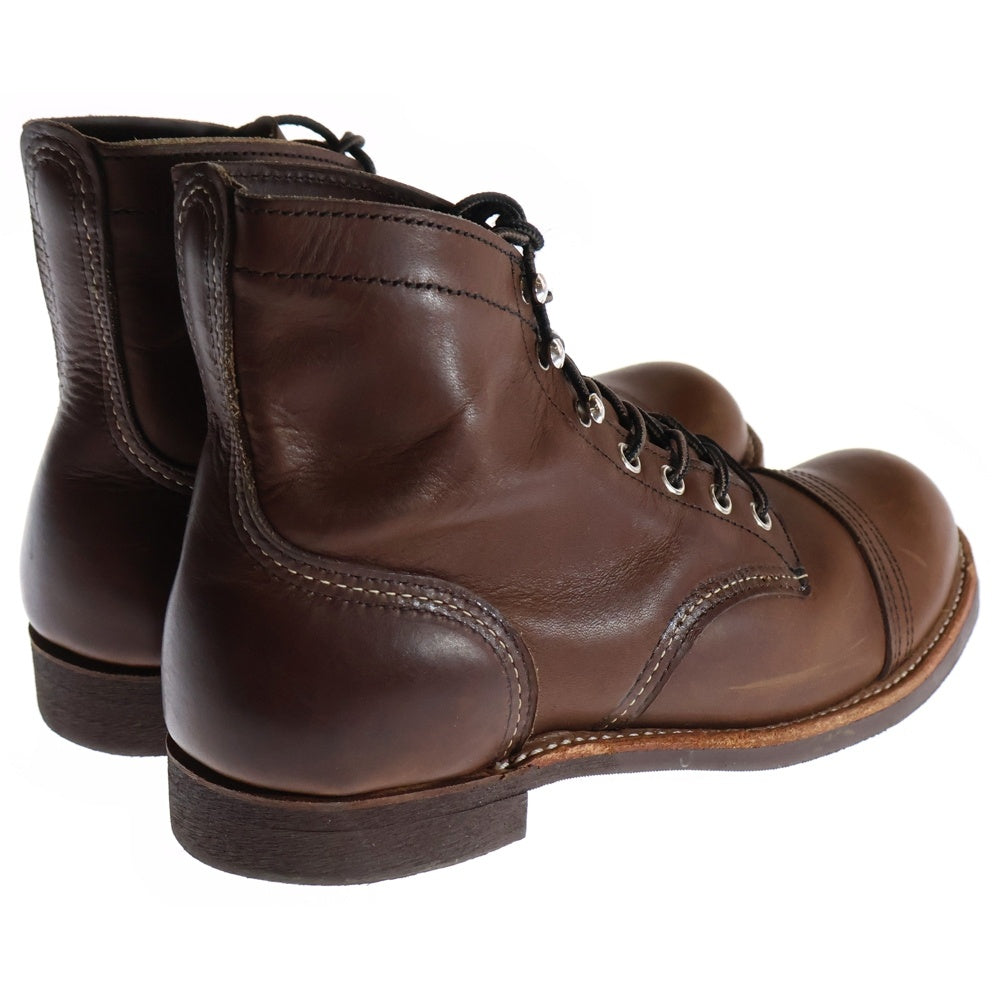 RED WING(レッド ウイング) Iron Ranger 8111 アイアンレンジャー レザー レースアップ ブーツ ブラウン