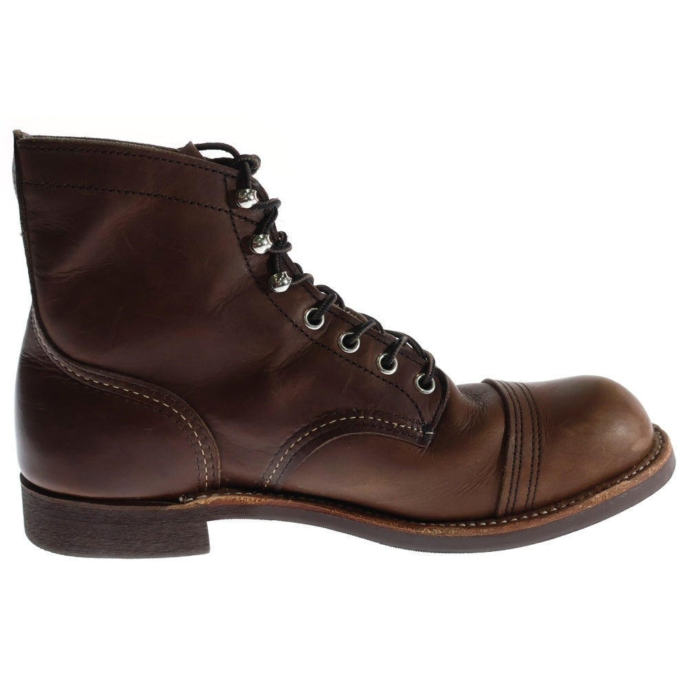 RED WING(レッド ウイング) Iron Ranger 8111 アイアンレンジャー レザー レースアップ ブーツ ブラウン