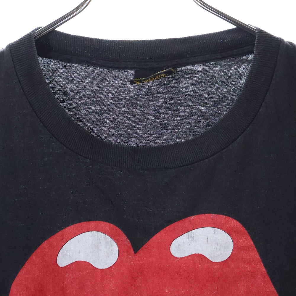 VINTAGE(ヴィンテージ) 90s ROLLING STONES 1994 VOODOO LOUNGE WORLD TOUR ローリングストーンズ ヴードゥー・ラウンジ・ワールド・ツアー Tシャツ 半袖カットソー ブラック