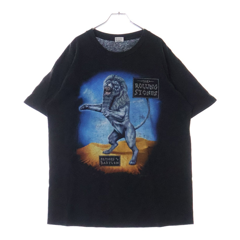 VINTAGE(ヴィンテージ) 90s ROLLING STONES BRIDGES TO BABYLON WORLD TOUR 1997 ローリング・ストーンズ ブリッジズ・トゥ・バビロン ワールド・ツアー Tシャツ 半袖カットソー