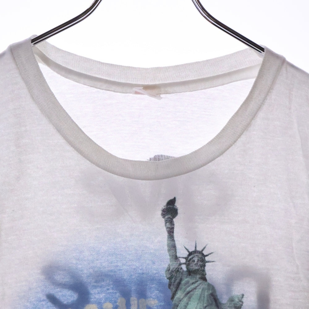 VINTAGE(ヴィンテージ) 90s JOHN LENNON IMAGINE ジョンレノン イマジン 両面プリント Tシャツ 半袖カットソー ホワイト