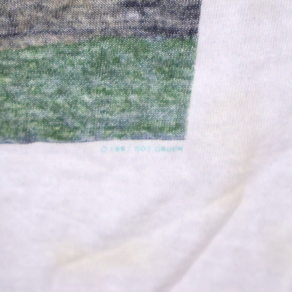 VINTAGE(ヴィンテージ) 90s JOHN LENNON IMAGINE ジョンレノン イマジン 両面プリント Tシャツ 半袖カットソー ホワイト