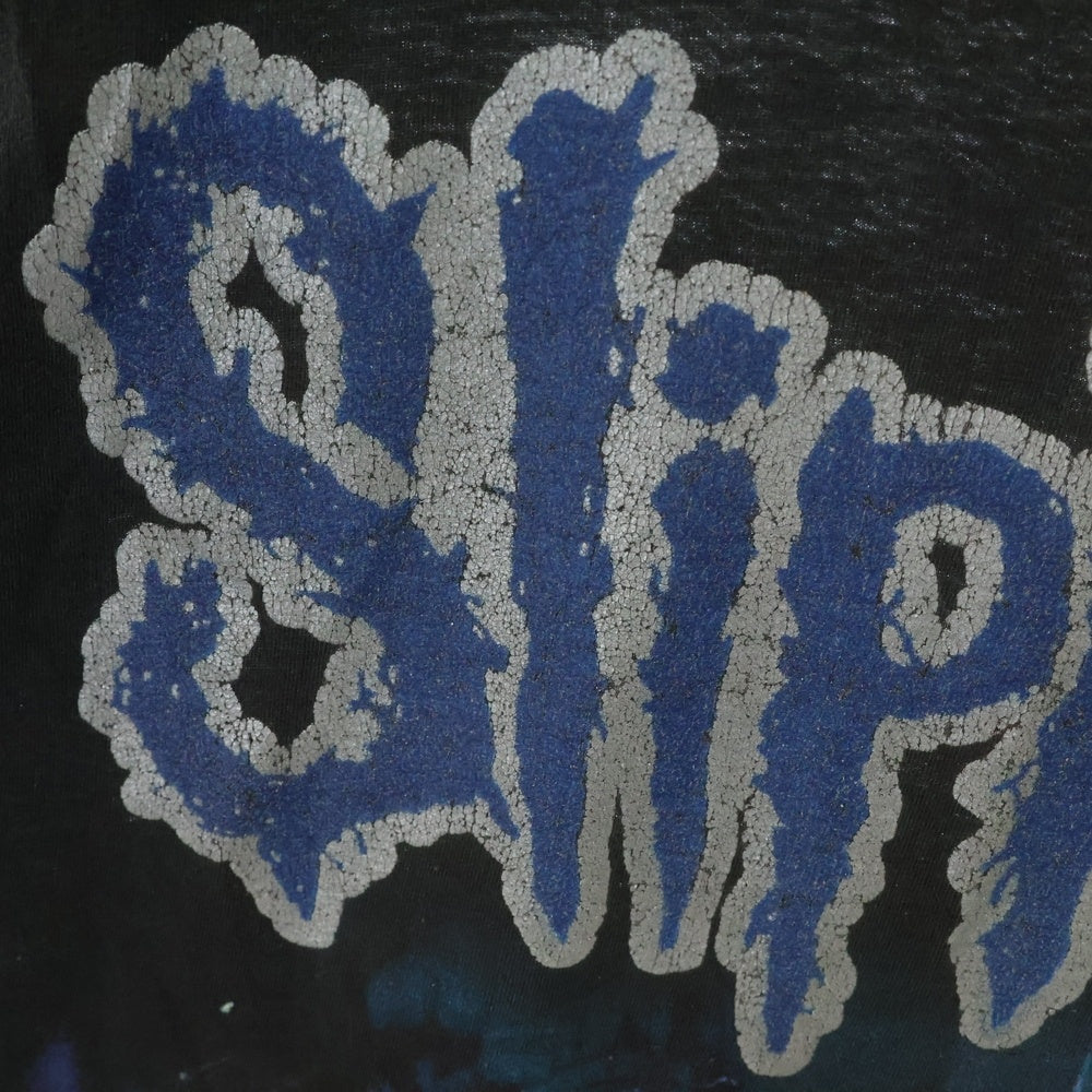 VINTAGE(ヴィンテージ) 00s SLIPKNOT 2001 DOUBLESIDE スリップノット ダブルサイド 両面プリント Tシャツ 半袖カットソーブラック