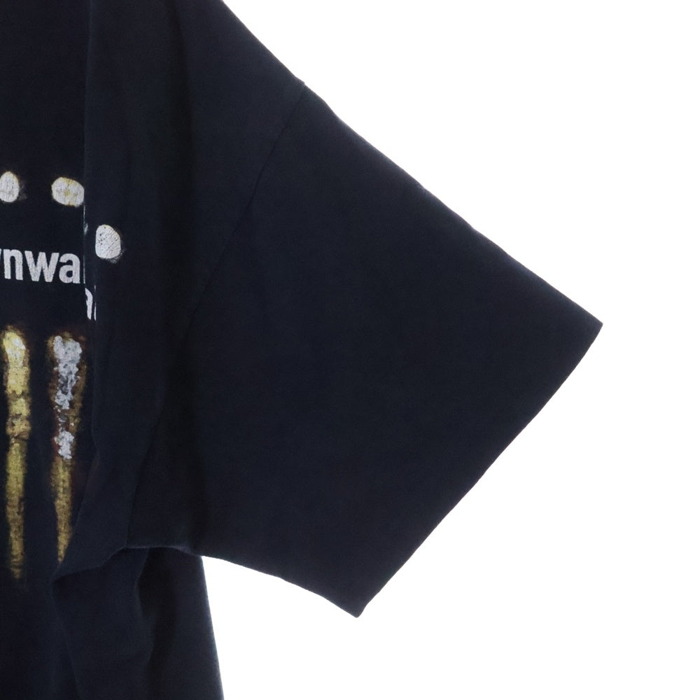 VINTAGE(ヴィンテージ) 90s NINE INCH NAILS THE DOWNWARD SPIRAL ALL SPORTタグ ヴィンテージ ナインインチネイルズ ダウンワードスパイラル プリント半袖Tシャツ ブラック
