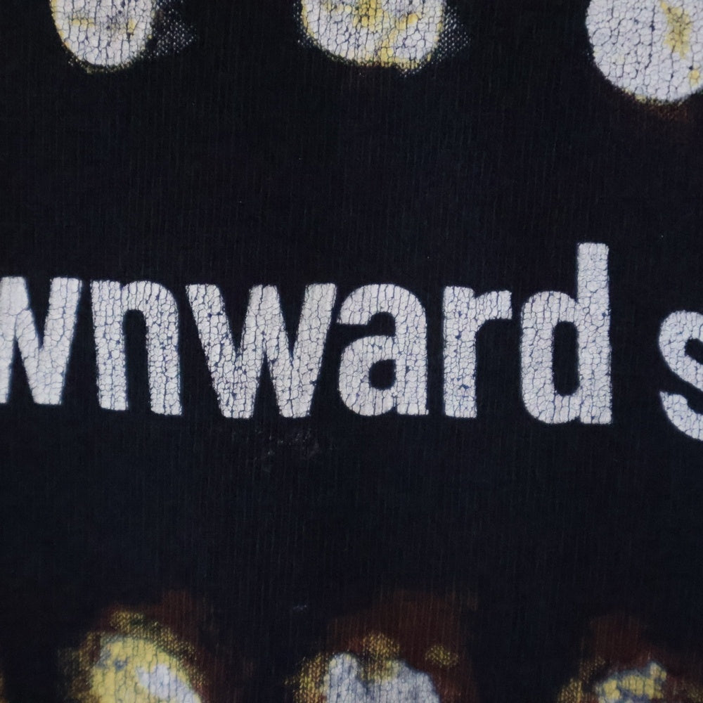 VINTAGE(ヴィンテージ) 90s NINE INCH NAILS THE DOWNWARD SPIRAL ALL SPORTタグ ヴィンテージ ナインインチネイルズ ダウンワードスパイラル プリント半袖Tシャツ ブラック