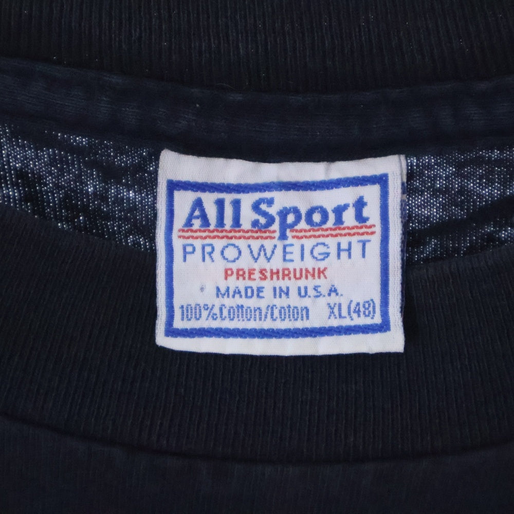 VINTAGE(ヴィンテージ) 90s NINE INCH NAILS THE DOWNWARD SPIRAL ALL SPORTタグ ヴィンテージ ナインインチネイルズ ダウンワードスパイラル プリント半袖Tシャツ ブラック