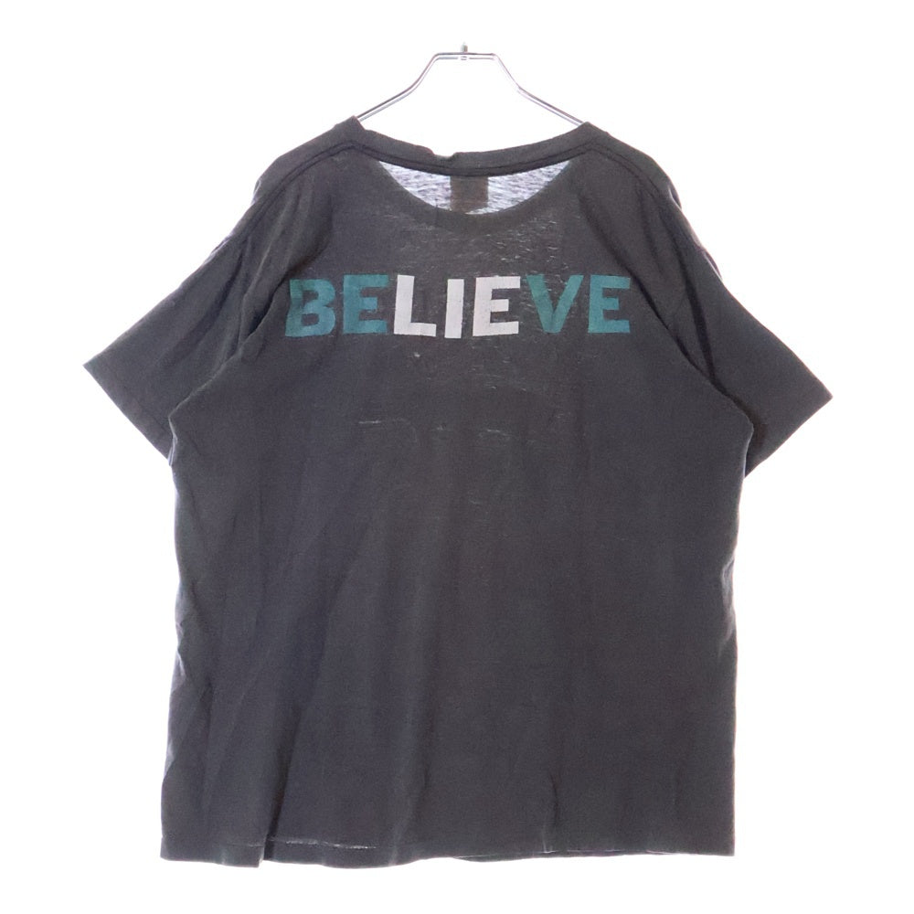 VINTAGE(ヴィンテージ) 90S MARILYN MANSON BELIEVE WINTERLAND マリリンマンソン ビリーブ プリント半袖Tシャツ ブラック