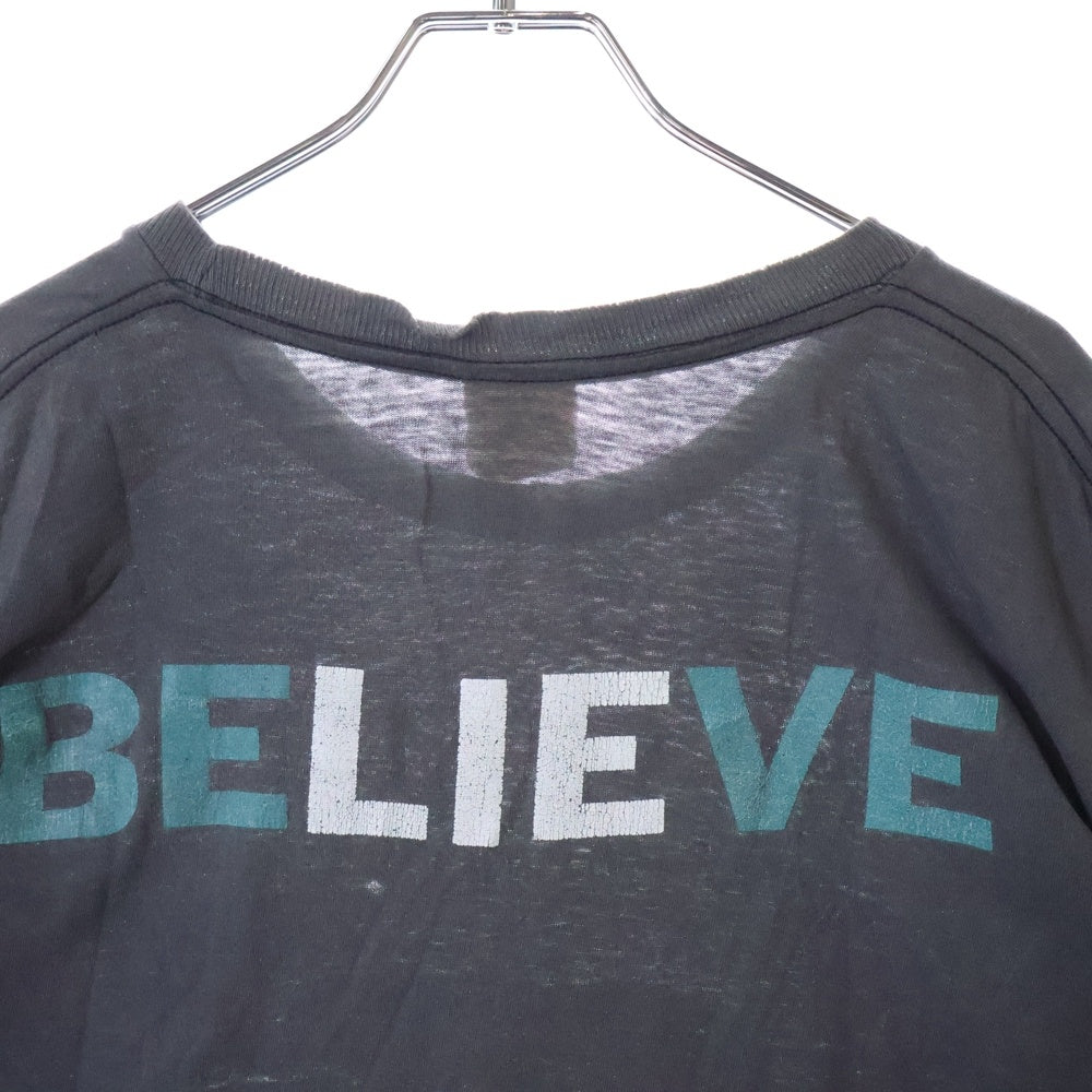 VINTAGE(ヴィンテージ) 90S MARILYN MANSON BELIEVE WINTERLAND マリリンマンソン ビリーブ プリント半袖Tシャツ ブラック