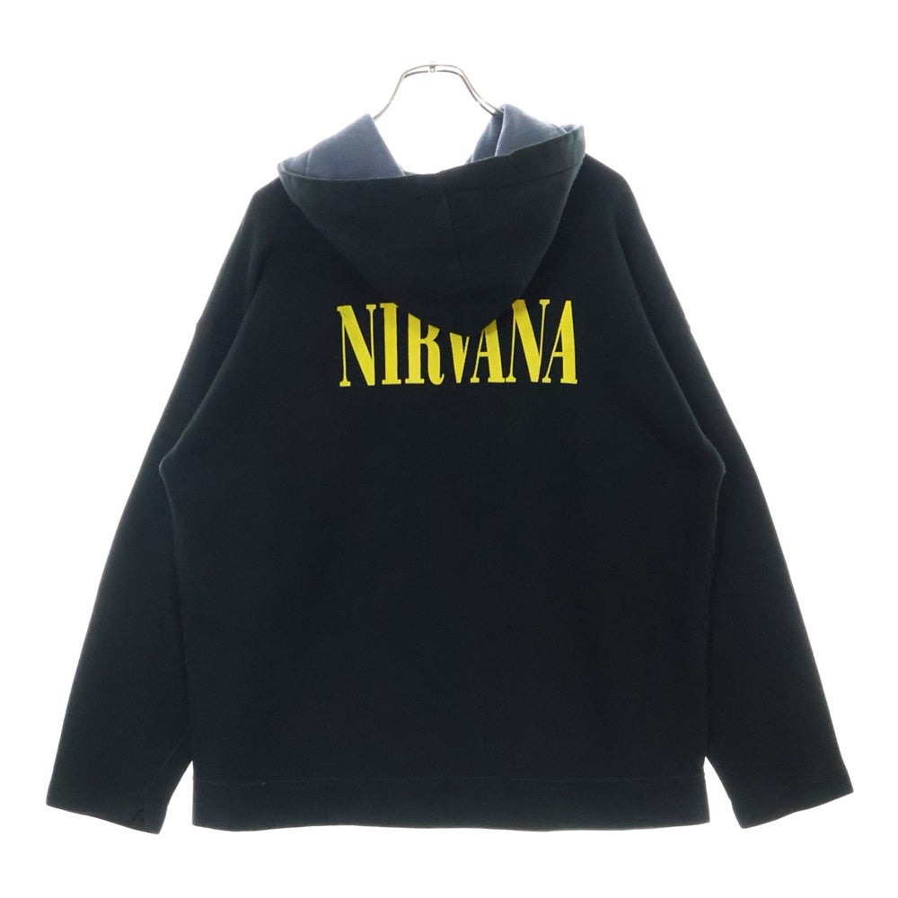 VINTAGE(ヴィンテージ) 90s NIRVANA DOLLER HOODIE ニルヴァーナ ドルフーディー パーカー ブラック