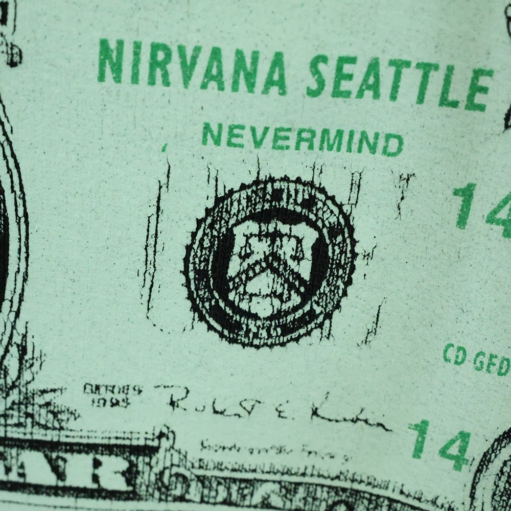 VINTAGE(ヴィンテージ) 90s NIRVANA DOLLER HOODIE ニルヴァーナ ドルフーディー パーカー ブラック