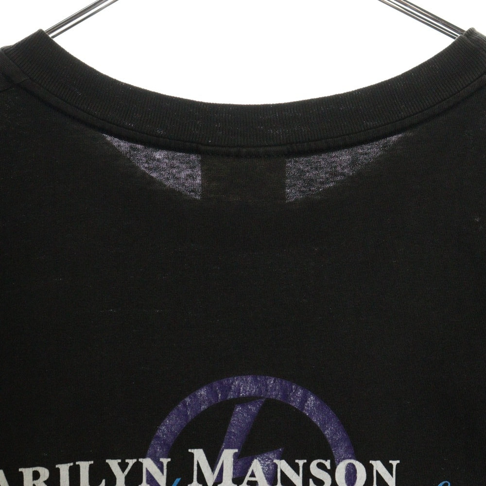 VINTAGE(ヴィンテージ) 90s MARILYN MANSON LONG LORD OUT OF HELL マリリンマンソン ロングロード アウト オブ ヘル Tシャツ 半袖カットソー ブラック