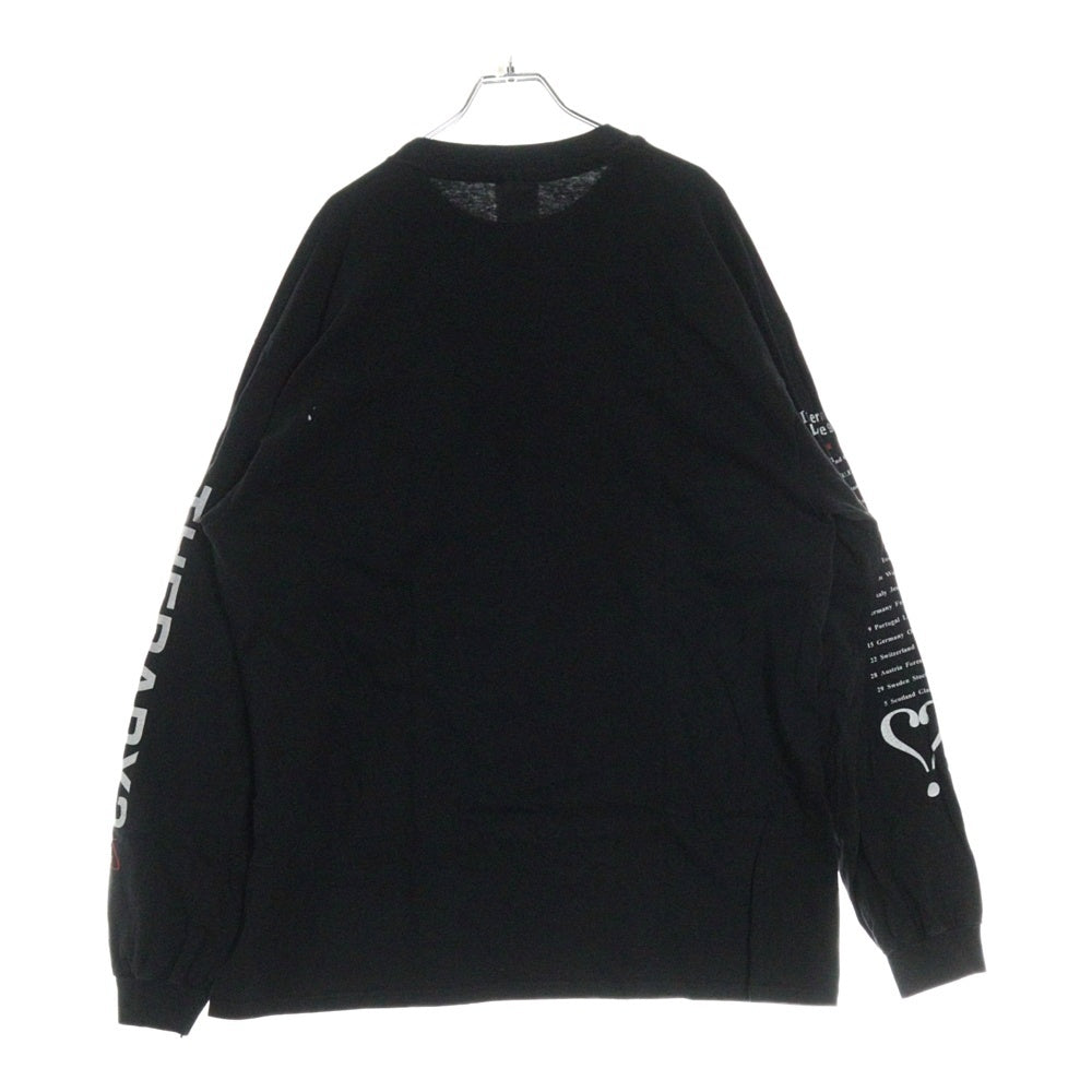 VINTAGE(ヴィンテージ) 90s THERAPY INFERNAL LOVE L/S セラピー 95 ツアー アームプリント ロングスリーブ Tシャツ 長袖カットソー ブラック