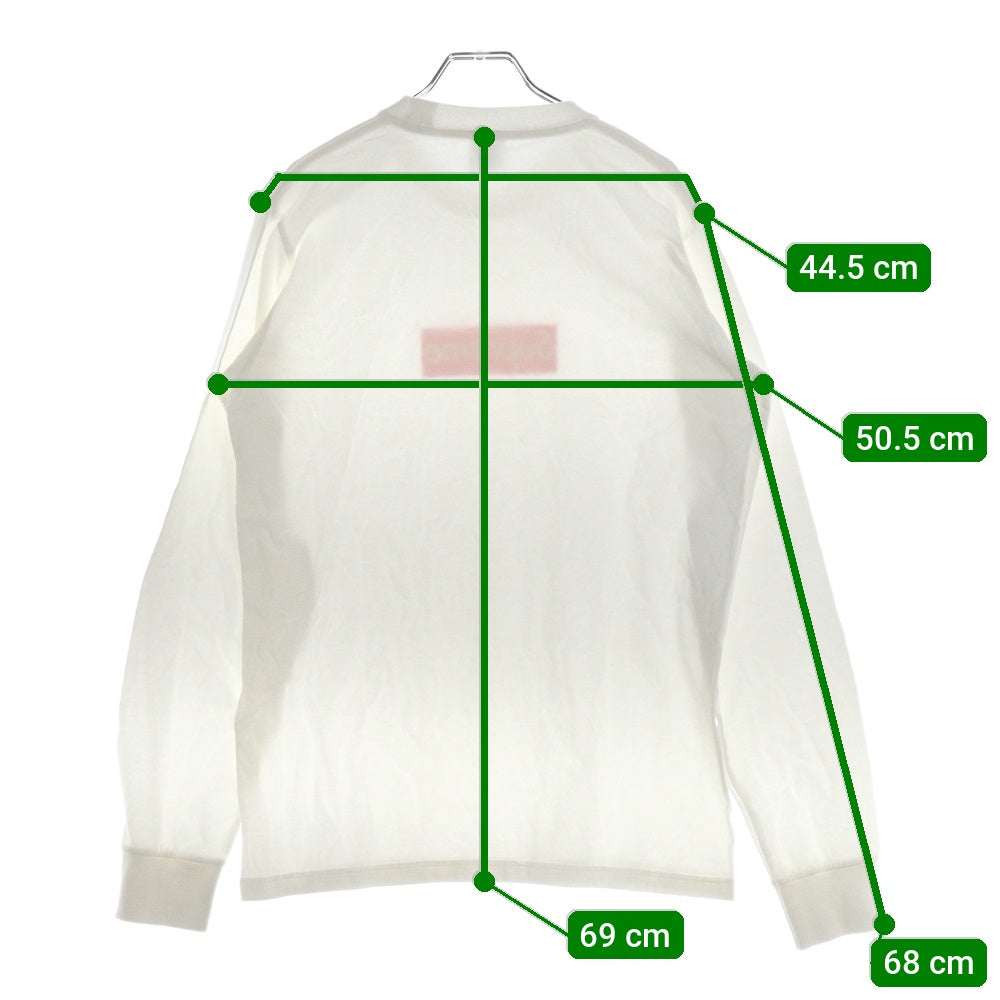SUPREME(シュプリーム) 20AW Box Logo L/S Tee ボックスロゴ 長袖Tシャツ ロンT ホワイト