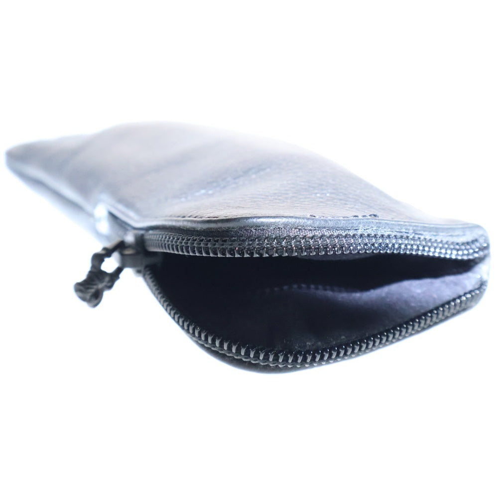 CHROME HEARTS(クロムハーツ) CASE アイウェアケース 眼鏡ケース レザー ブラック