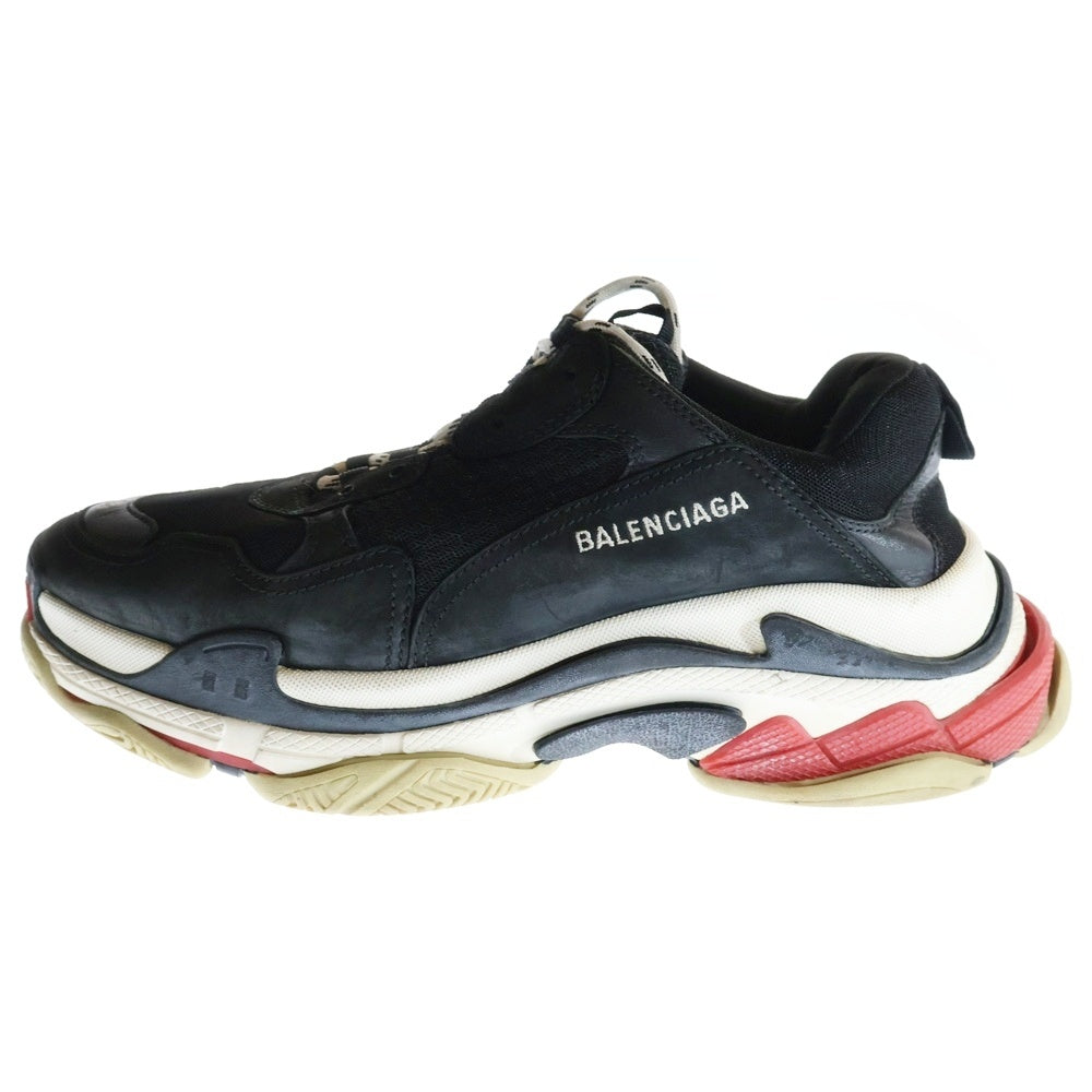 BALENCIAGA(バレンシアガ) TRIPLE S トリプルエス トリエス ローカット ダッドスニーカー シューズ 533882 ブラック