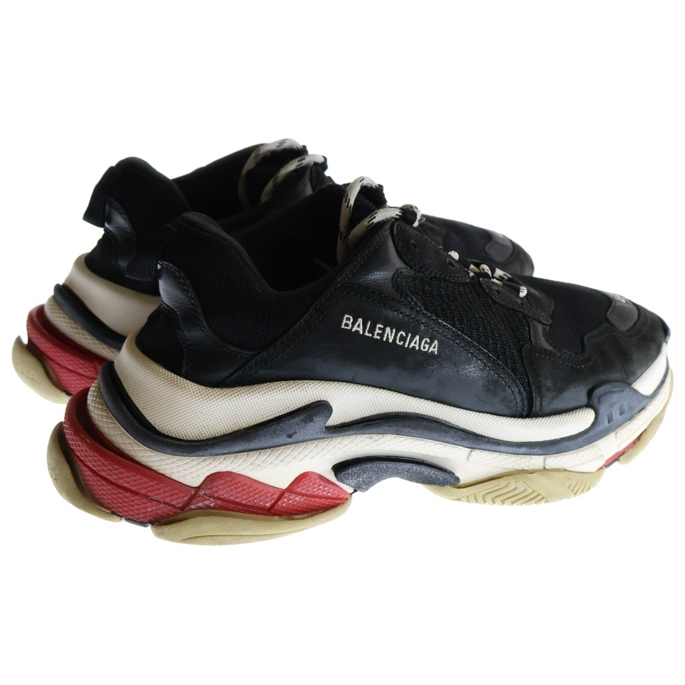 BALENCIAGA(バレンシアガ) TRIPLE S トリプルエス トリエス ローカット ダッドスニーカー シューズ 533882 ブラック