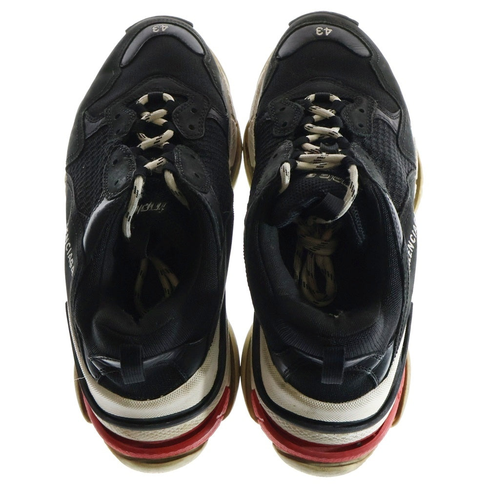 BALENCIAGA(バレンシアガ) TRIPLE S トリプルエス トリエス ローカット ダッドスニーカー シューズ 533882 ブラック