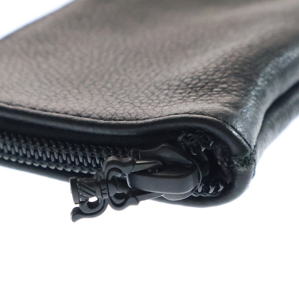 CHROME HEARTS(クロムハーツ) CASE アイウェアケース 眼鏡ケース レザーブラック