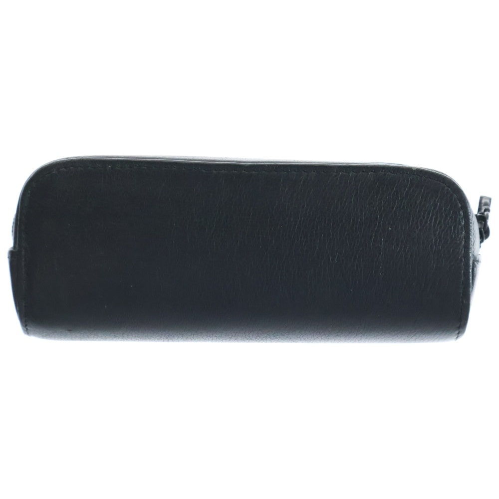 CHROME HEARTS(クロムハーツ) CASE アイウェアケース 眼鏡ケース レザー ブラック