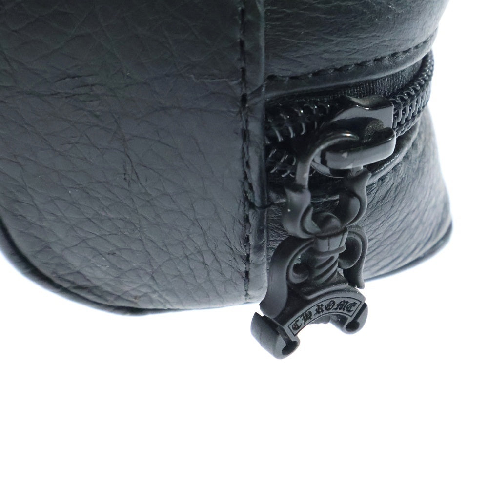 CHROME HEARTS(クロムハーツ) CASE アイウェアケース 眼鏡ケース レザー ブラック